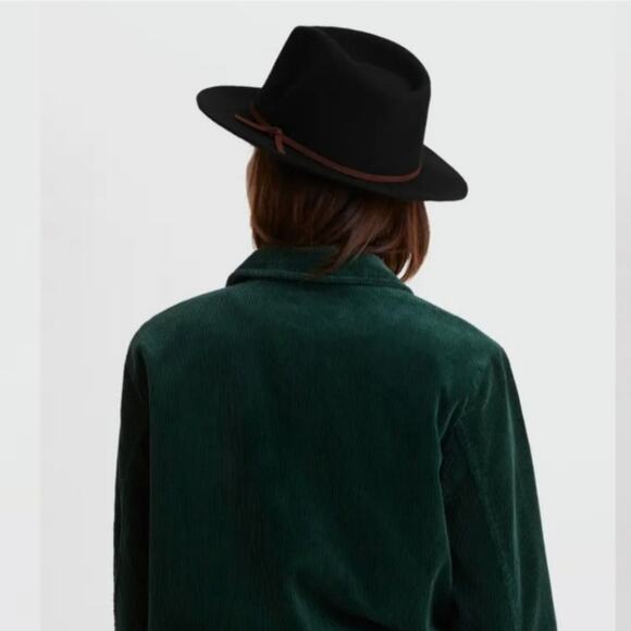 NWT Brixton Black Valley Fedora - Picture 2 of 7